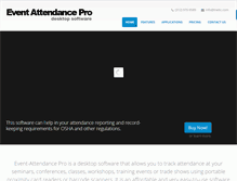 Tablet Screenshot of event-attendance.com